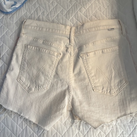 Mother white jean shorts - Picture 2 of 3